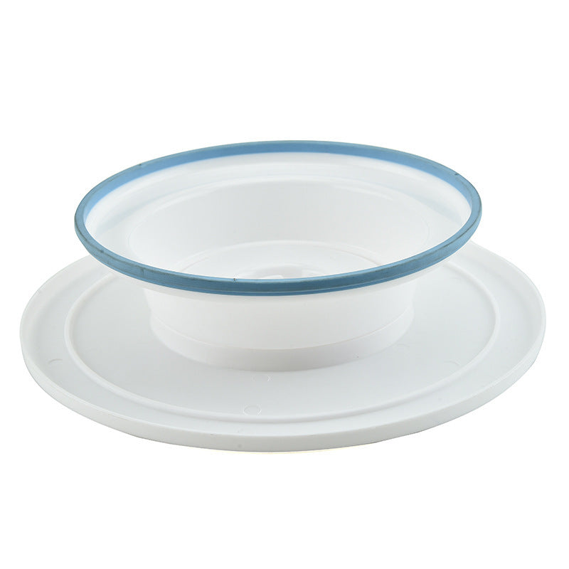 Plastic round cake turntable cream rotating flower table 1003639843064