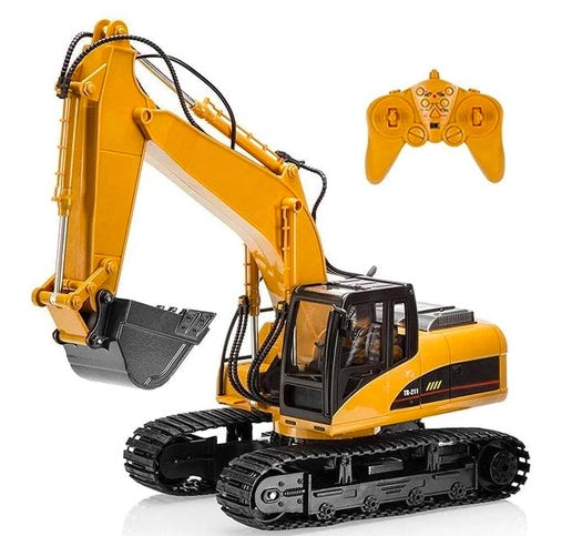 Channel remote control excavator alloy version 2.4G wireless remote control vehicle engineering vehicle excavator children's 