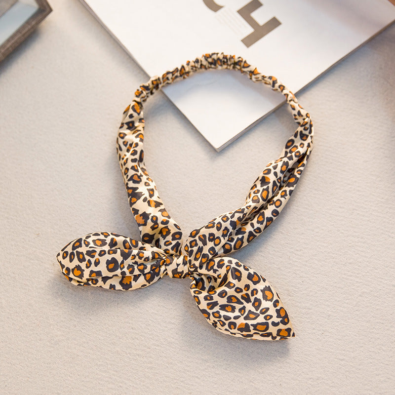 Big bow tie bunny ears headband 1011953882430