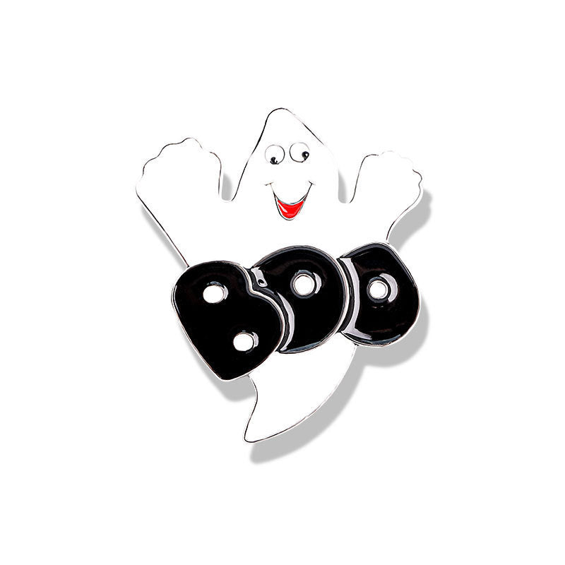 Halloween Brat Broom Pumpkin Head Cartoon Brooch 1014d0c2 f5d8 41a3 bcbc 54e1b8f469e3