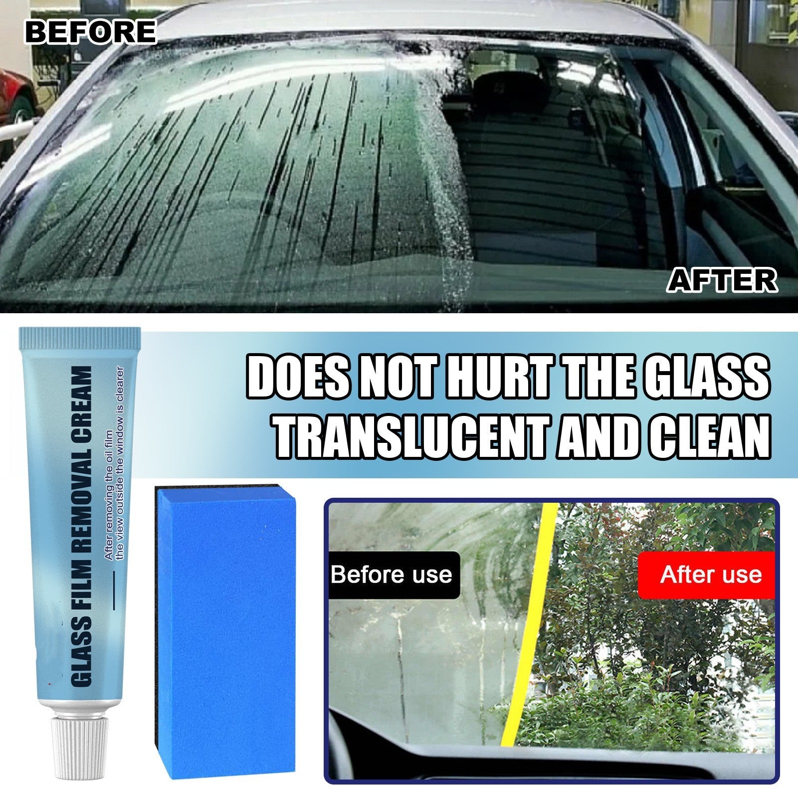 Car Window And Windshield Decontamination Oil Film Remover Paint Repair 1015214c 0910 4b9c b627 4dd9a5ad6e2c