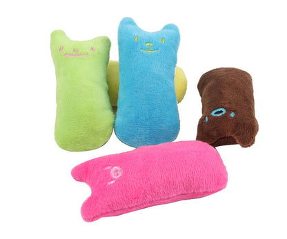 Catnip Cat Toys Pillow Interactive Cat Toy Catnip Pet Supplies Pillow Thumb Plush Teeth Grinding Bite Mint Cat Accessories 10