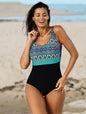 Leopard-print fat swimsuit 10238278457243