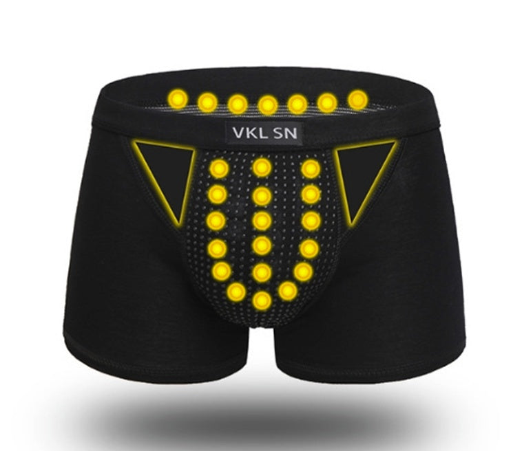 Health magnetic therapy breathable casual men's boxer briefs 1025830317319