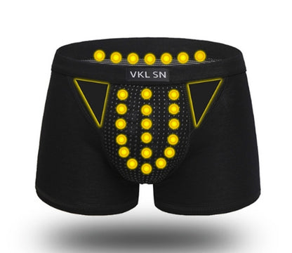 Health magnetic therapy breathable casual men's boxer briefs 1025830317319