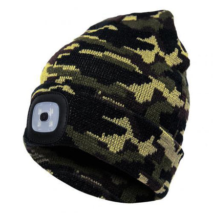 LED Knit Hat Button Cell Type Knitted Hat With Light Glowing 10265010025306