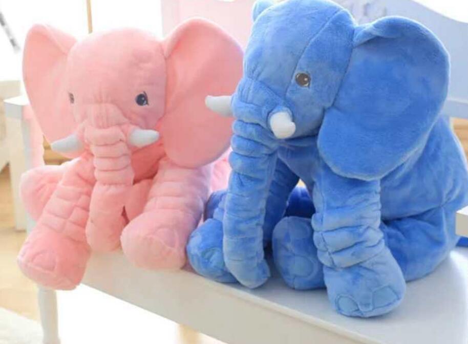 Children's Soothing Elephant Plush Toy Pillow 1026569120184
