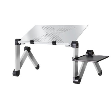 Laptop Table Stand With Adjustable Folding Ergonomic Design Stand Notebook Desk For Ultrabook Netbook Or Tablet With Mouse Pad - 图片 6