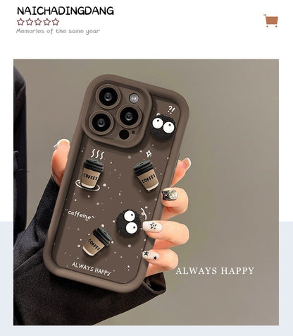 Cute Briquette Biscuit Drop-resistant Soft Phone Case 1028e272 1075 4c19 be1f 8874b1e967a5