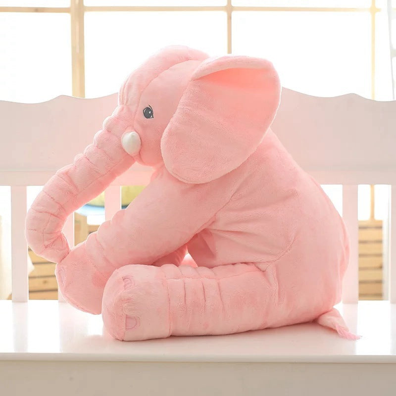 Children's Soothing Elephant Plush Toy Pillow 1030246242196