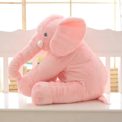 Children's Soothing Elephant Plush Toy Pillow 1030246242196