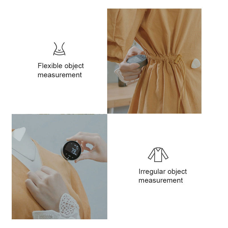Distance Measuring Instrument Electronic Measuring Ruler Tape Measure High Definition Digital LCD High Precision Electronic M