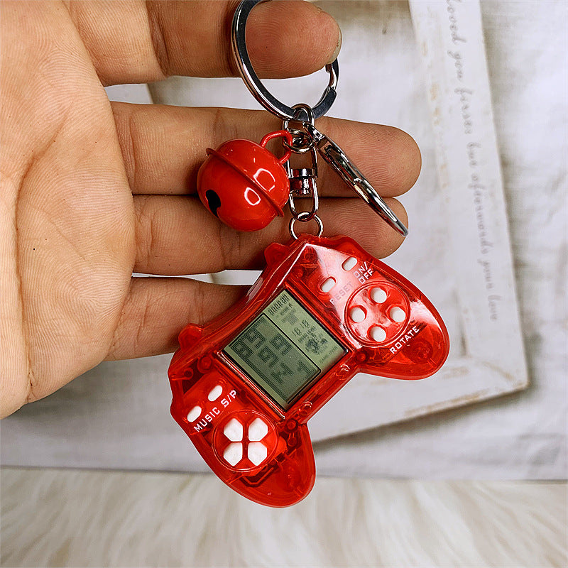 Retro Mini Square Handle Game Machine Key Ring Pendant Children's Cute Toy Gift 10311441 96e2 4e06 9403 cae607bb297c