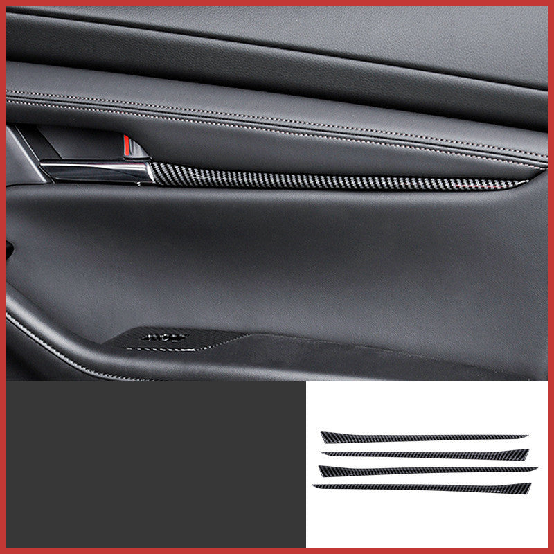 Mazda 3 Angkesaila modified interior carbon fiber decoration 1033642240519