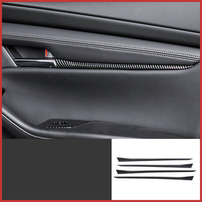 Mazda 3 Angkesaila modified interior carbon fiber decoration 1033642240519