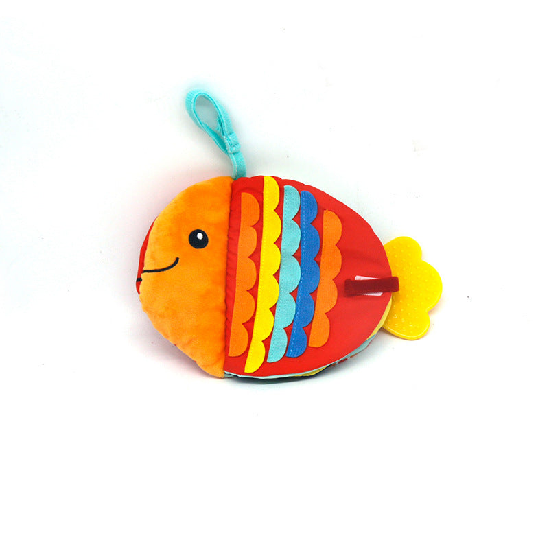 Puzzle baby cartoon little fish cloth book doll 1033921637691
