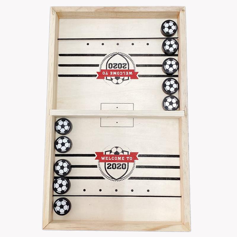 Puck Game Fast Sling Wooden Parent-child Interactive Game Chess Prop 103399881920