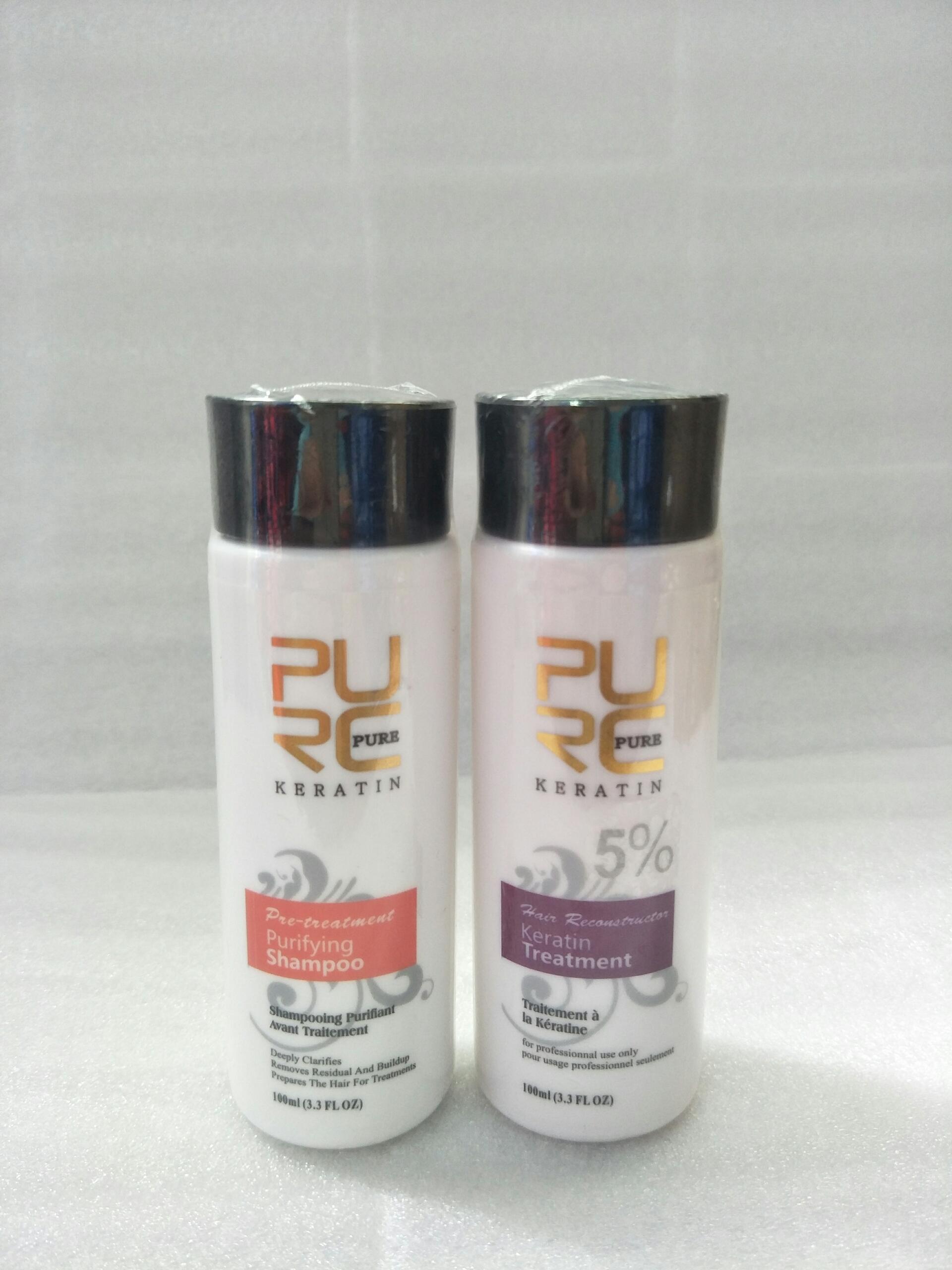 PURC Straightening Hair Repair And Straighten Damage Hair Products Brazilian Keratin Treatment  Purifying Shampoo 10435430887