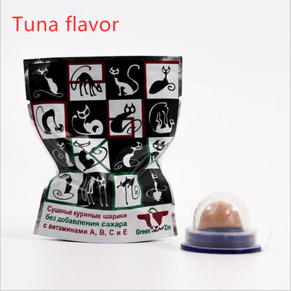 Pet Cat Sugar Energy Ball Lick Toys Catnip 1047716841425