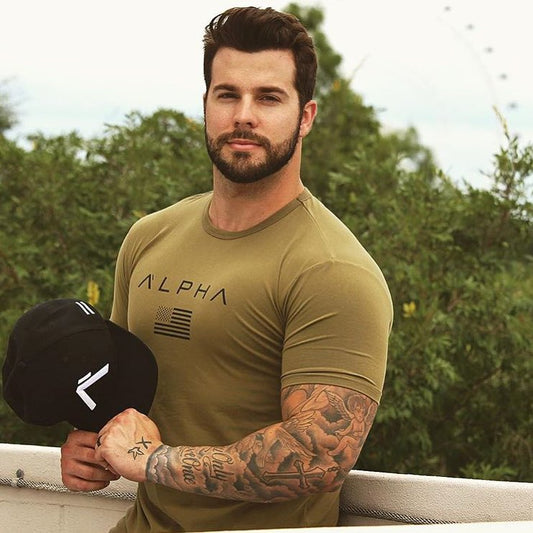 Fitness Summer Men Sports And Leisure Running Training Short Sleeve 10477547297 1149045189