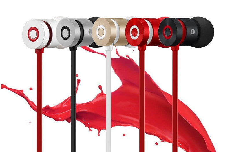 Metal magnetic sports Bluetooth headset wireless In-ear neck-mounted music headset gift - 图片 2