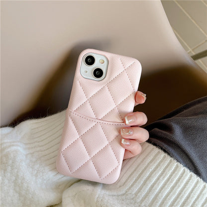 Classic Style Three-dimensional Rhombus Phone Case - 图片 2