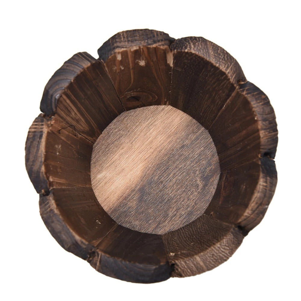Vintage Whiskey Barrel Planter 1053234823595