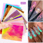 Laser Flame Nail Sticker 1056209714354