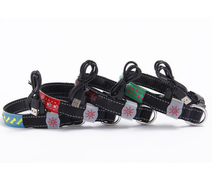 LED light collar pet collar 1056378053376
