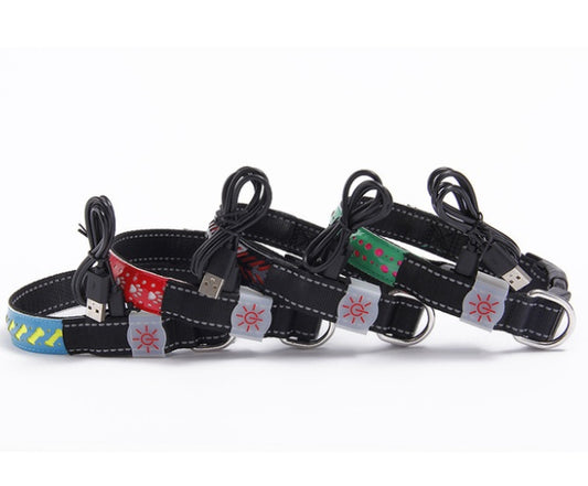 LED light collar pet collar 1056378053376