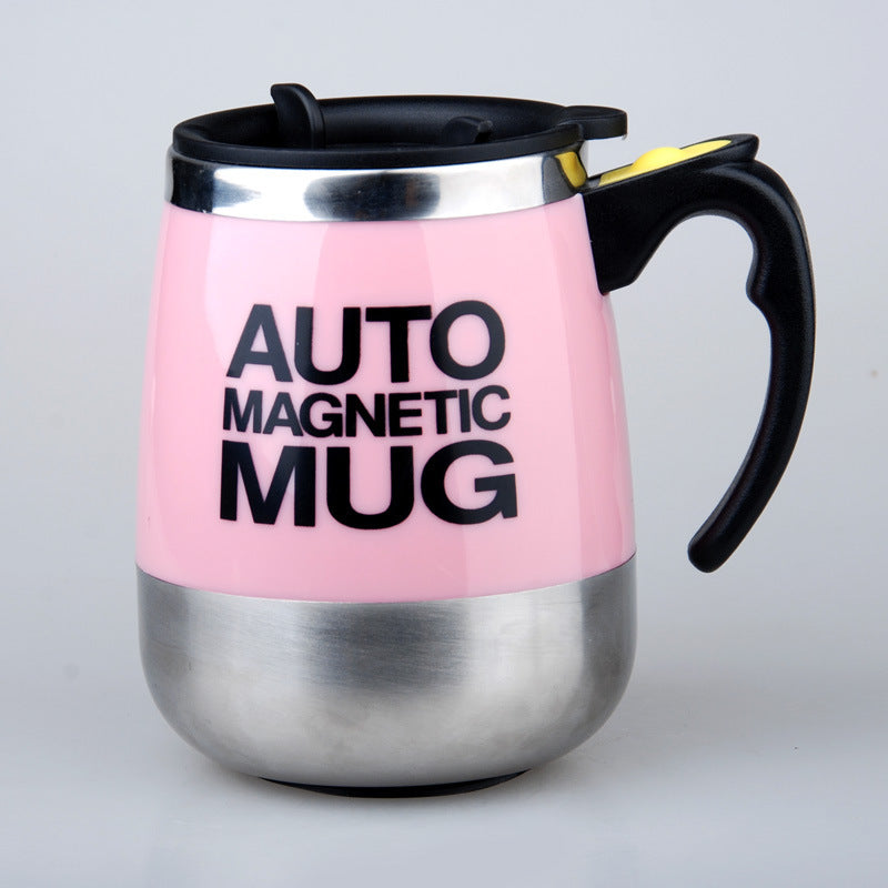 Stainless Steel Automatic Stirring Magnetic Coffee Cup 10578898977180
