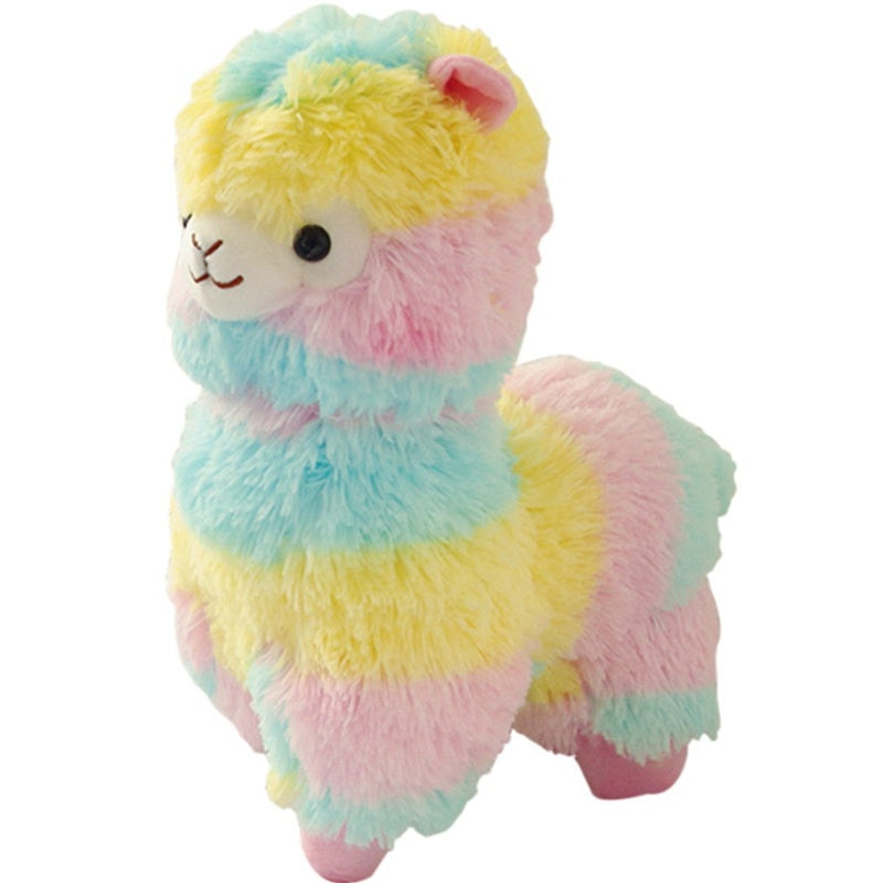 Rainbow Alpaca Doll Plush Toy 1058140529845