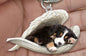 New Unique Dogs And Cats Sleeping Angel Pendant Car Key Ring 105ae6f6 c0a4 4994 ba0b d0d12393a13c