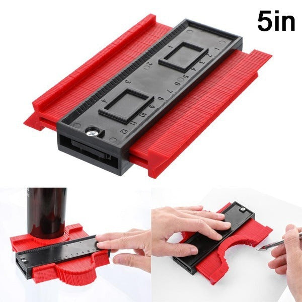 Contour gauge profile gauge carpentry measurement - 图片 7