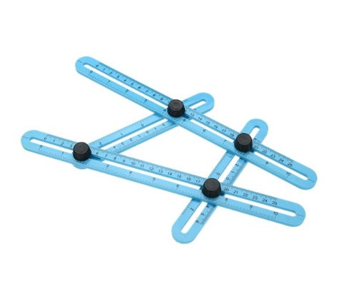 Multifunction Four Folding Measuring Ruler 1065151396021