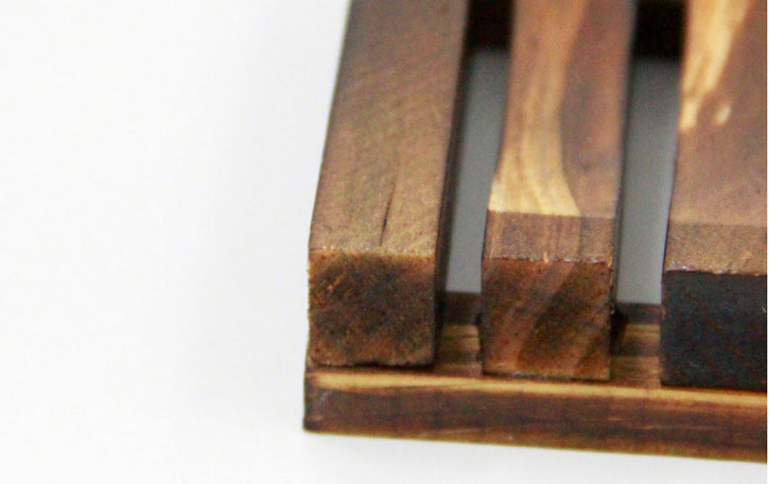 New retro soap box, wooden charcoal soap box, soap box 1067492430756