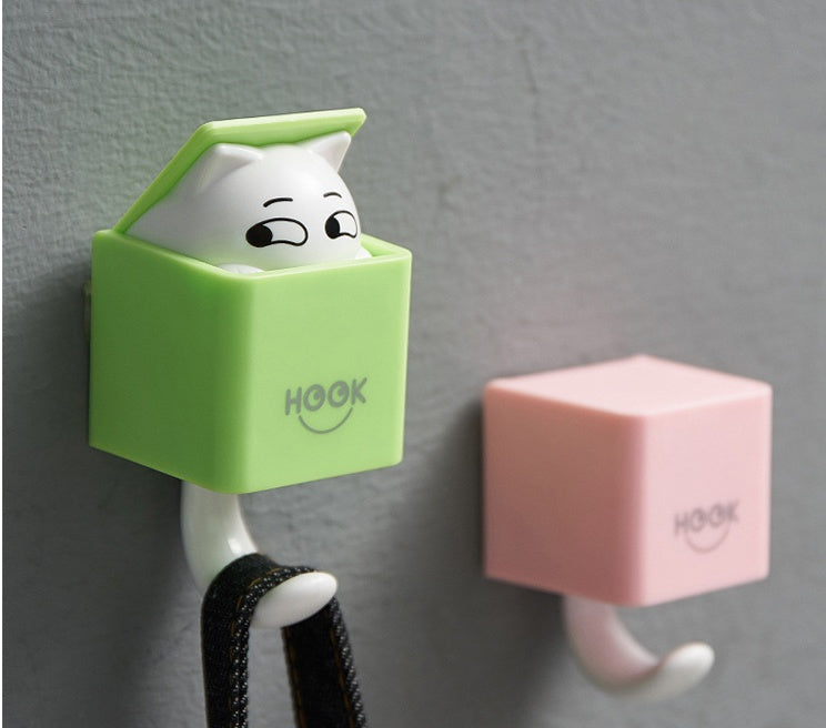 Cat Coat Hook Wall Hanging 106828914227