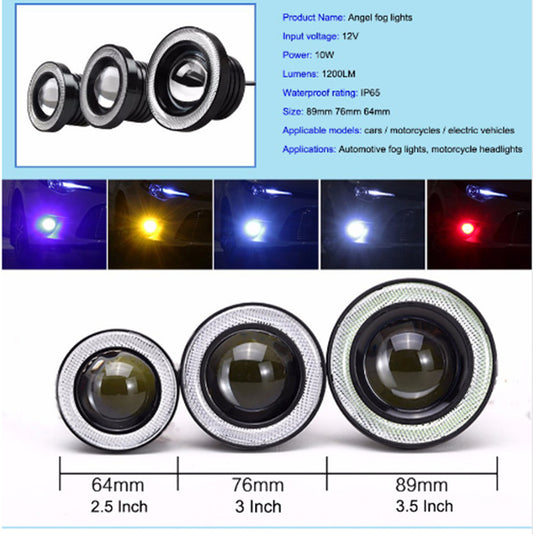 Modification of automobile LED lens fog lamp 1073355010360