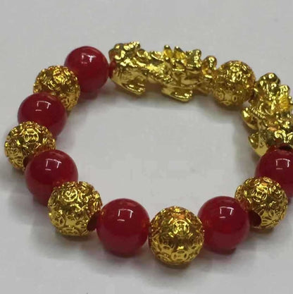 Lucky gold plated bracelet 107907400006
