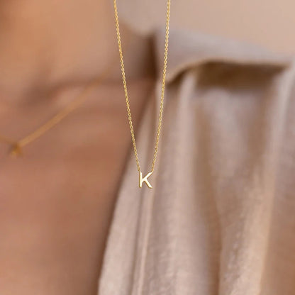 Fashion Wild 26 Letters Niche Personalized Clavicle Chain Necklace 107bfa9f 74fb 459c b546 1f7c505526d8