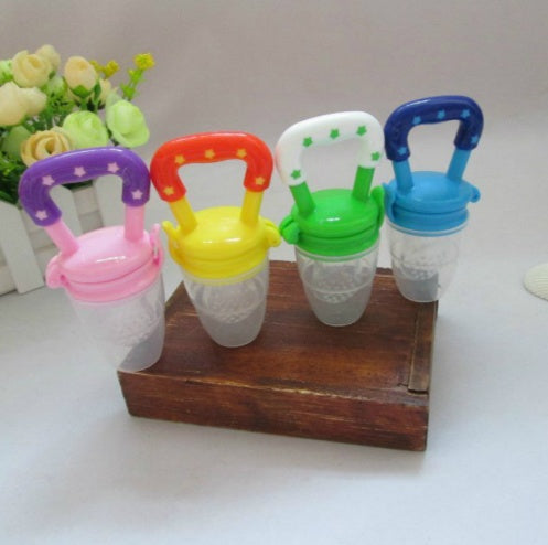 New Baby Silicone Pacifier, Encapsulated To Soothe Complementary Food Feeding Artifact 10807854589440