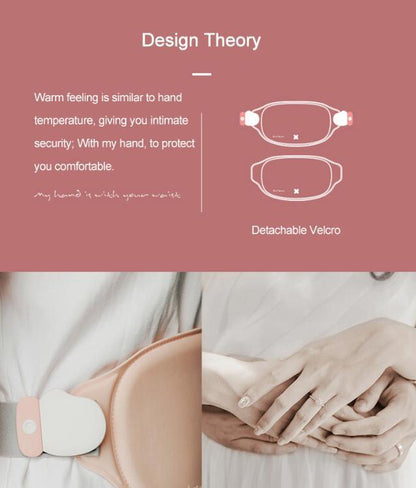 Rechargeable Relaxation Menstrual Pain Patch Relieving Massage Belt 1083574627841