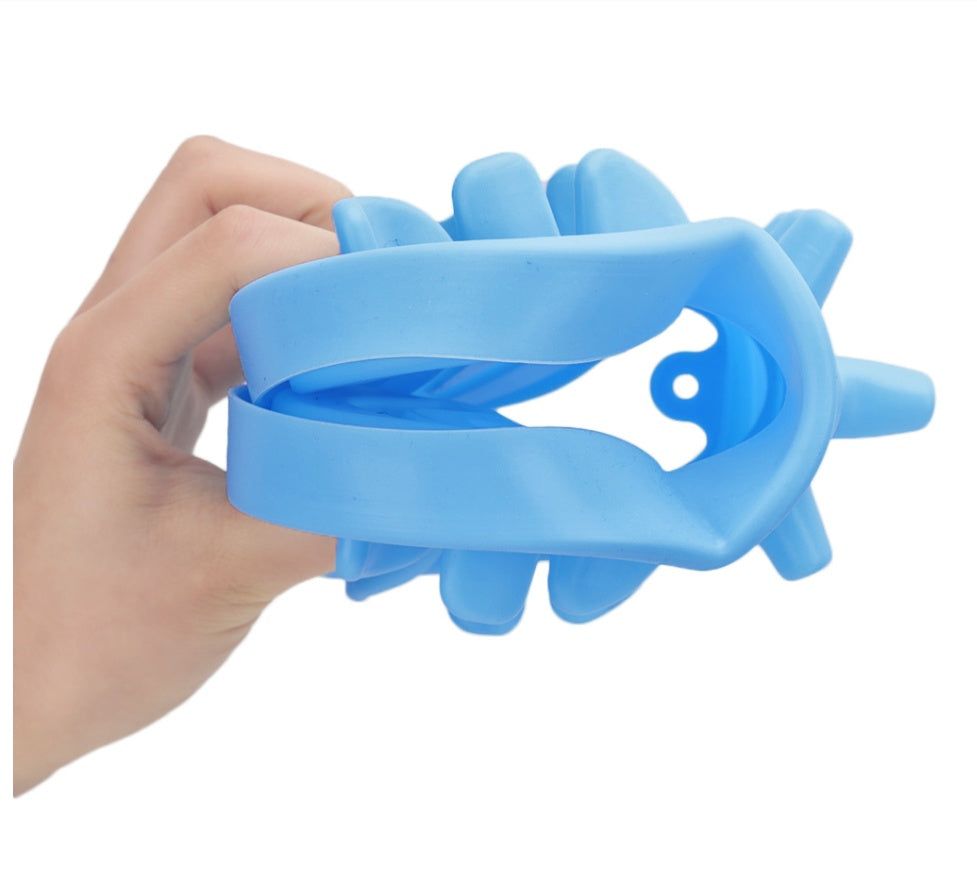 Pet Dog Slow Food Feeder Anti Choke Travel Bowl 10841190076792