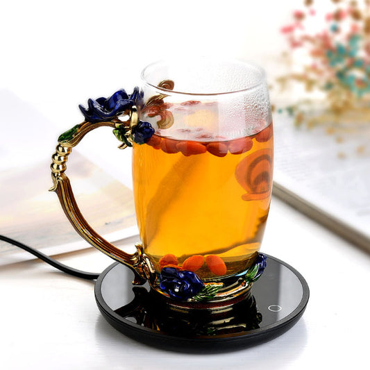 Coffee Mug Cup Warmer for Home Office Milk Tea Water Heating 1084286682386