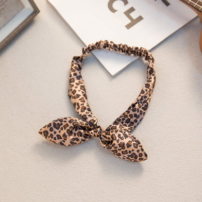 Big bow tie bunny ears headband 10846436989696