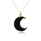 Moon Necklace Sweater Chain Pendant Foreign Trade Necklace 1085721e c3df 47a1 bb24 61144958e1ec