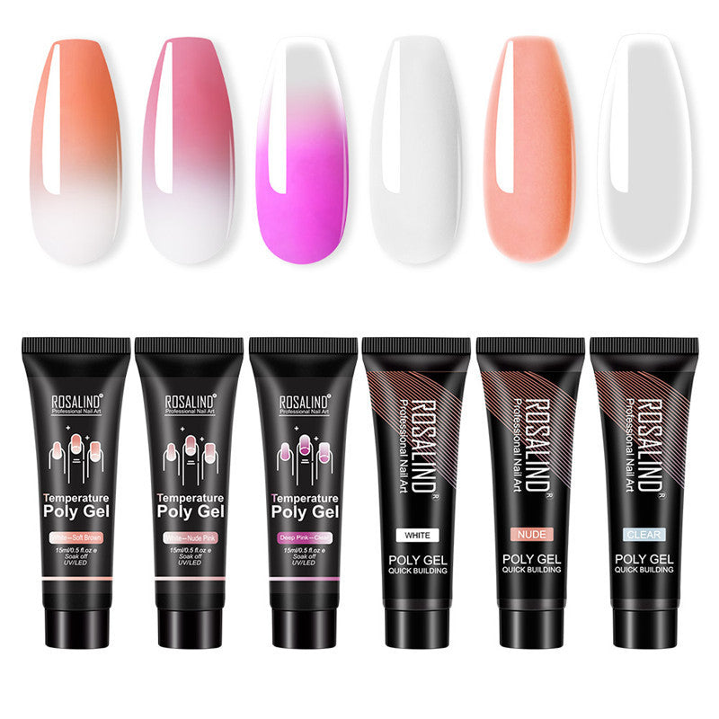 Multi-color mixed nail solid model glue 1086108059853