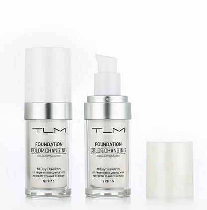 Temperature Liquid Foundation Concealer Portable Natural Color  Makeup Foundation BB Concealer 108713769443