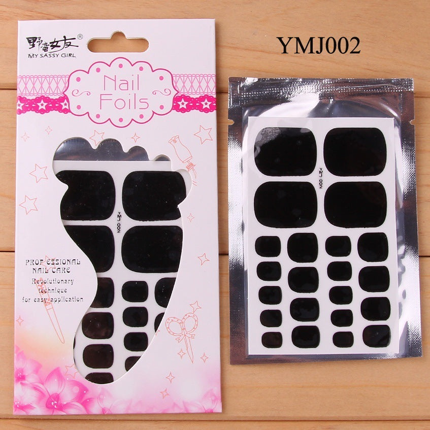 Finished foot nail stickers 1087943119644