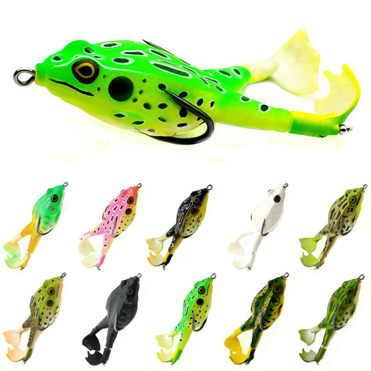 Double Propeller Frog Soft Bait 1088831404732